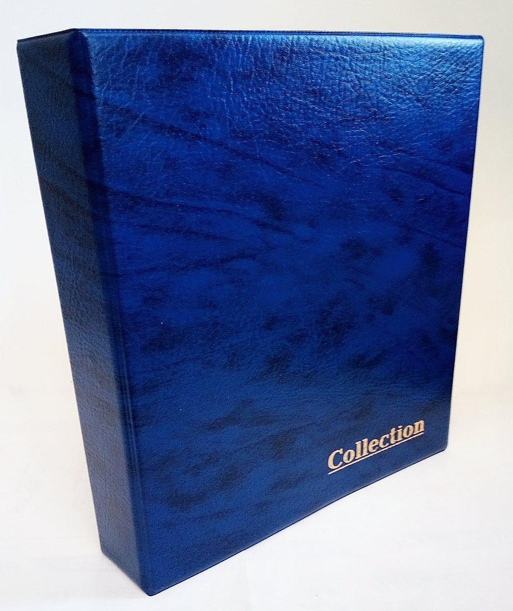 Альбом для монет та банкнот набірний Collection 225 х 265 х 30 мм Синій (hub_cb0rj1)