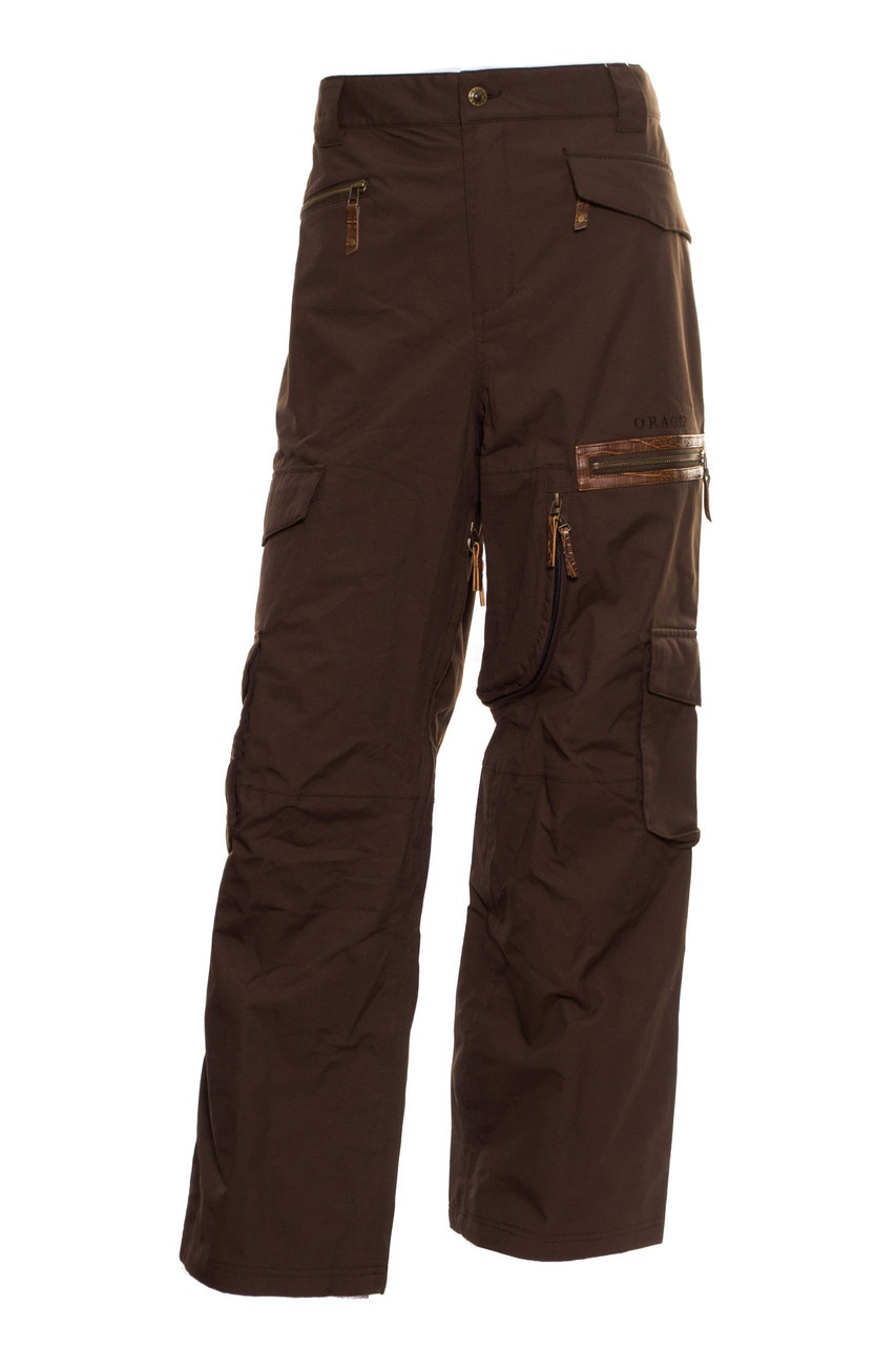 Чоловічі гірськолижні штани Orage Jam Pant L Brown (hub_Haom30950)