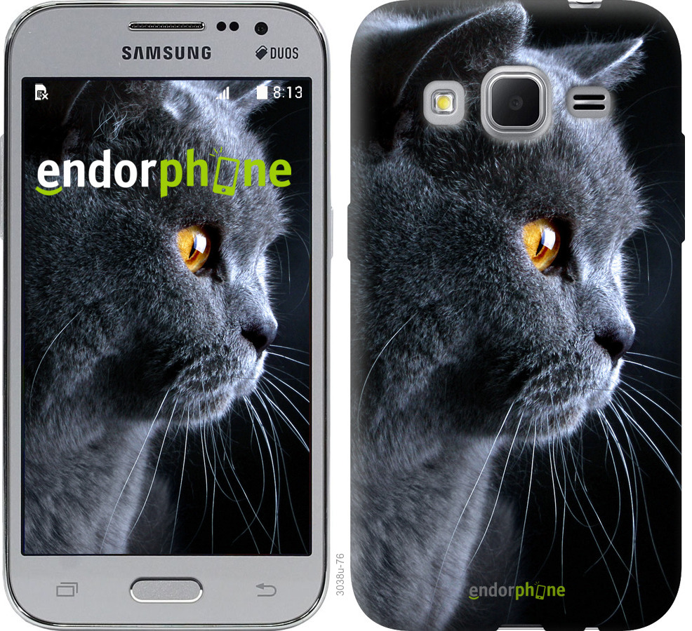 Панель Endorphone Samsung Galaxy Core Prime G360H Гарний кіт (3038u-76-26985)