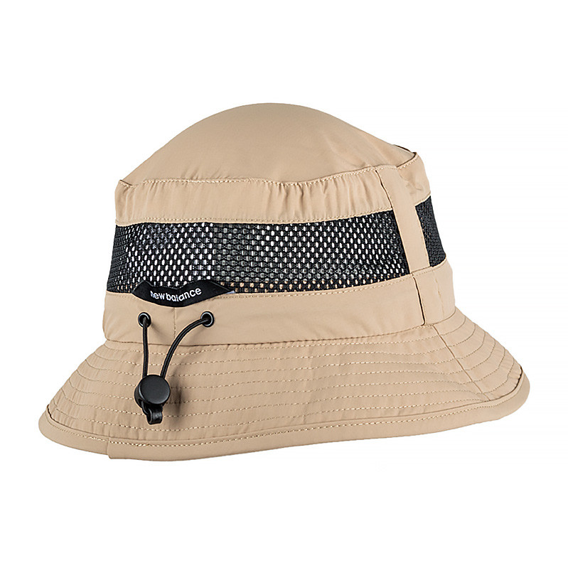 Панама New Balance Lifestyle Bucket Hat Бежевый One Size (LAH21101MDY)