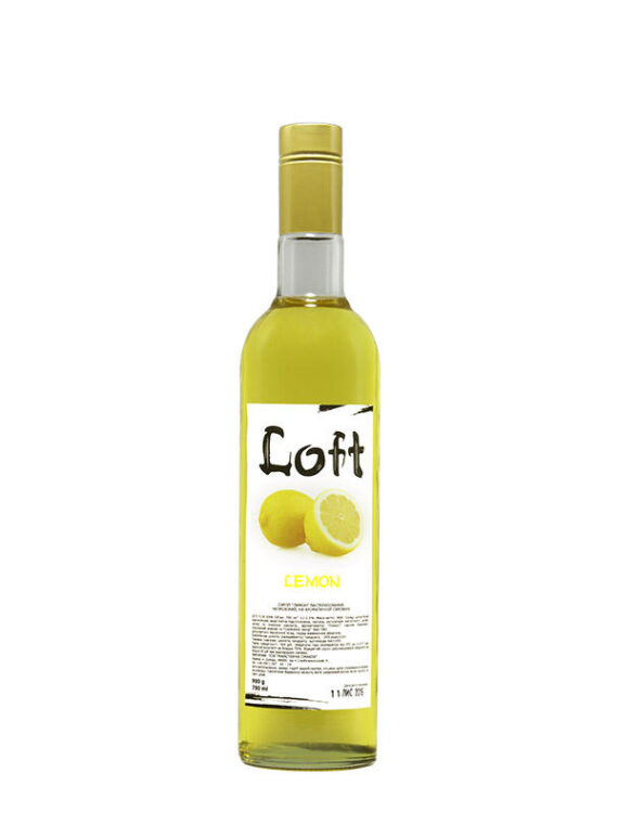 Сироп Лимонный LOFT 700мл