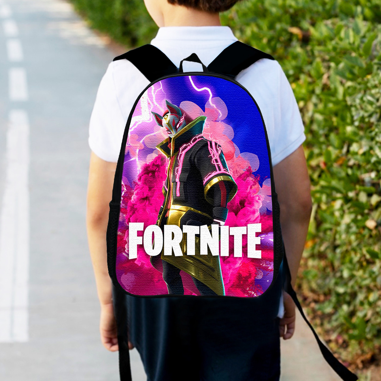 Дитячий рюкзак Fortnite, водонепроникний, багатобарвний, 34х27х13 см