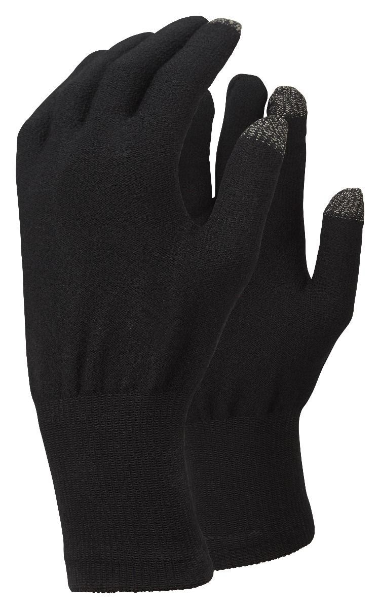 Перчатки Trekmates Merino Touch Glove TM-005149 Black S (1054-015.1358)