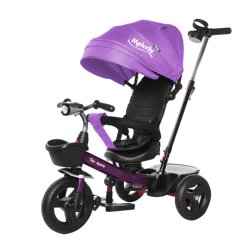 Детский трехколесный велосипед TILLY Melody T-385 Фиолетовый