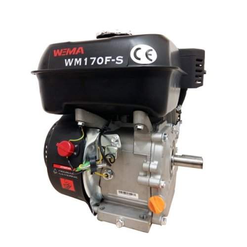 Бензиновий двигун WEIMA WM170F-S шпонка 20 мм (52-20006)