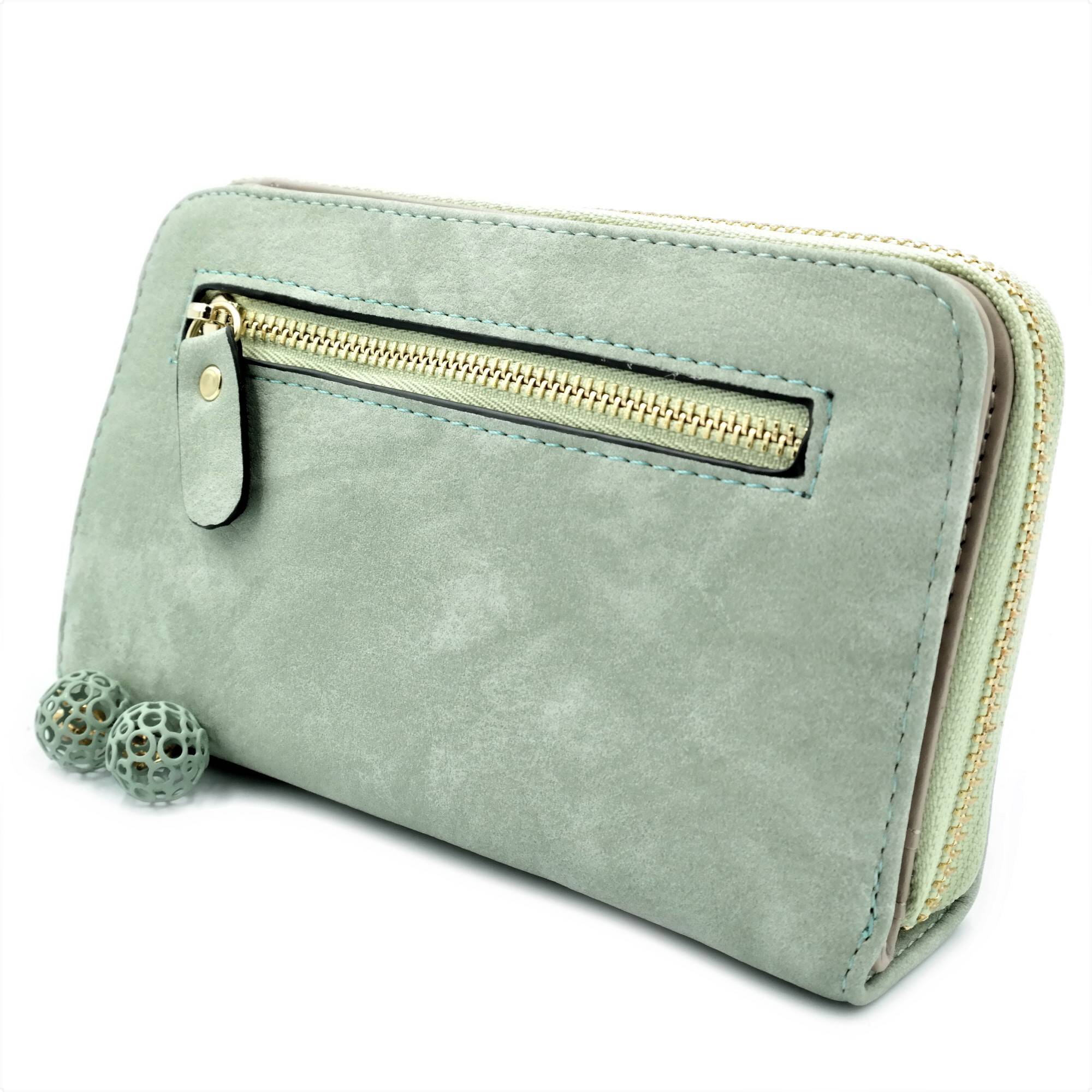 Жіночий гаманець С228-1А-3 Зелений