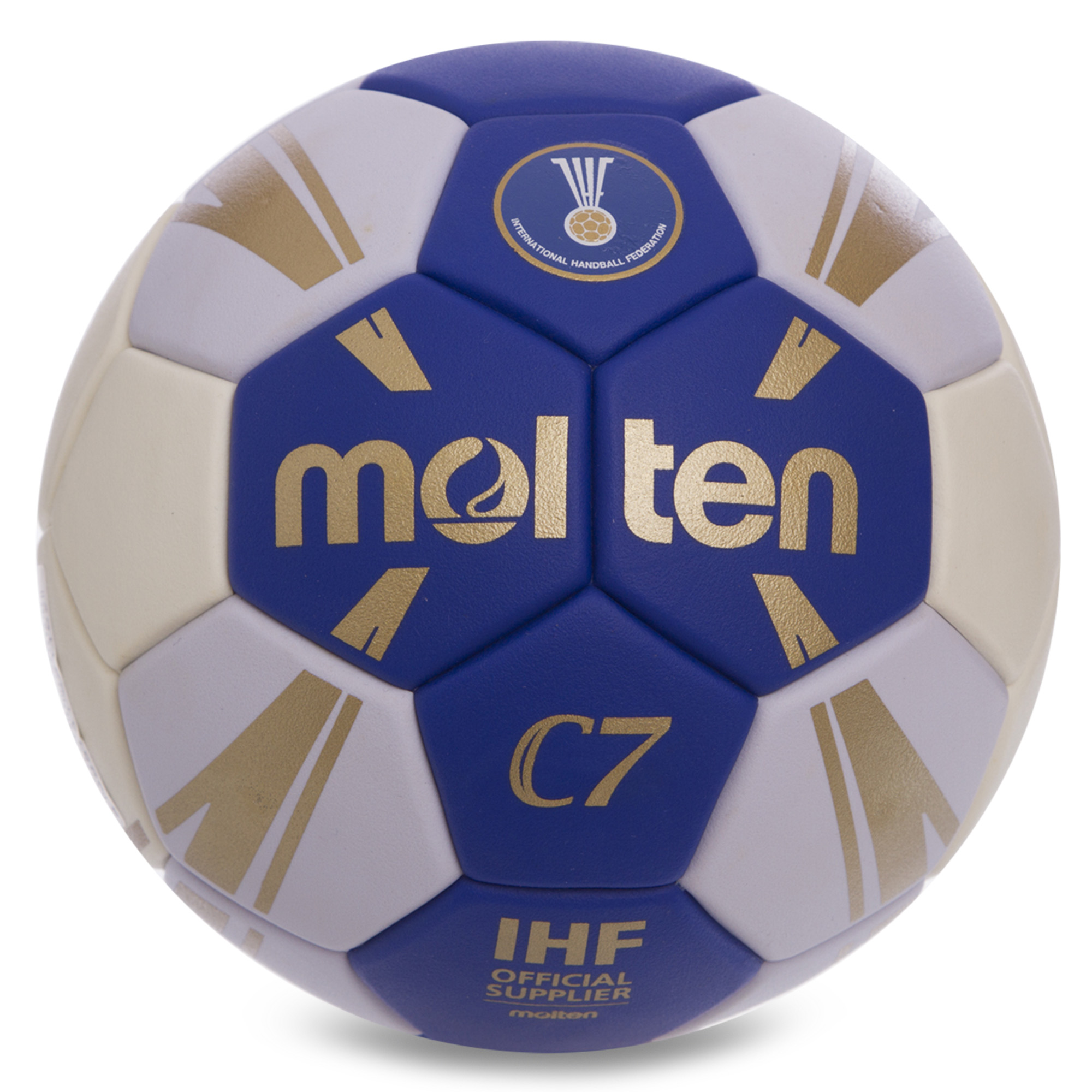 Мяч для гандбола planeta-sport № 2 MOLTEN H2C3500 Синий