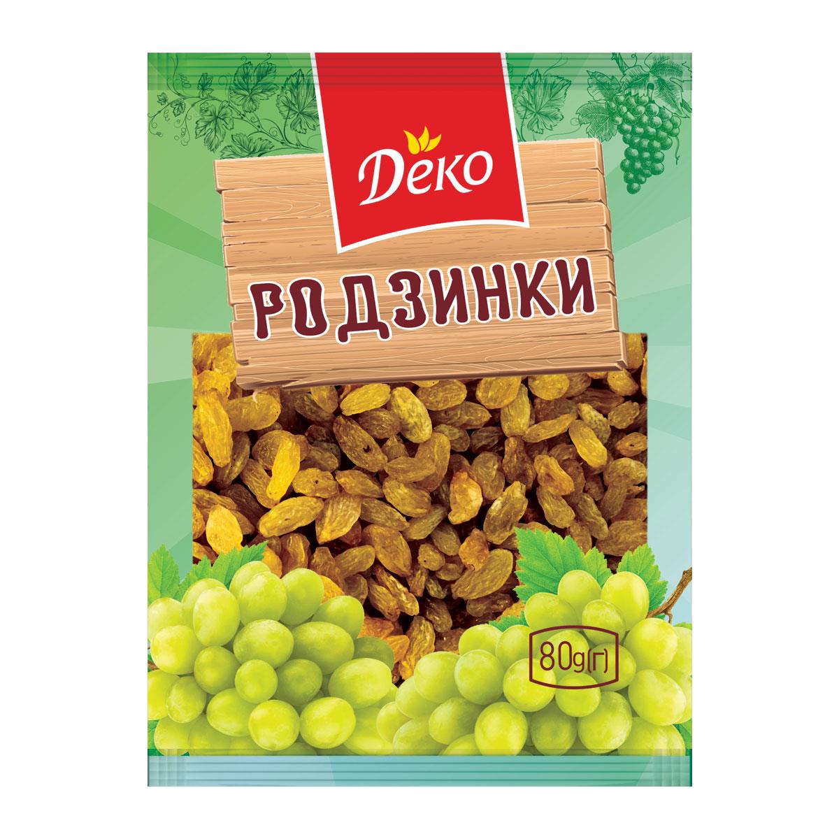 Изюм светлый Деко 80 г