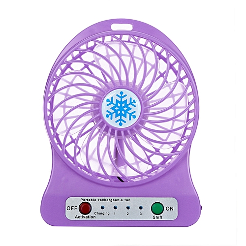 Мини-вентилятор Portable Mini Fan Purple (mt-298)