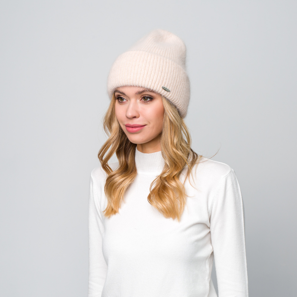 Шапка LuckyLOOK бени 658-760 One size Бежевый