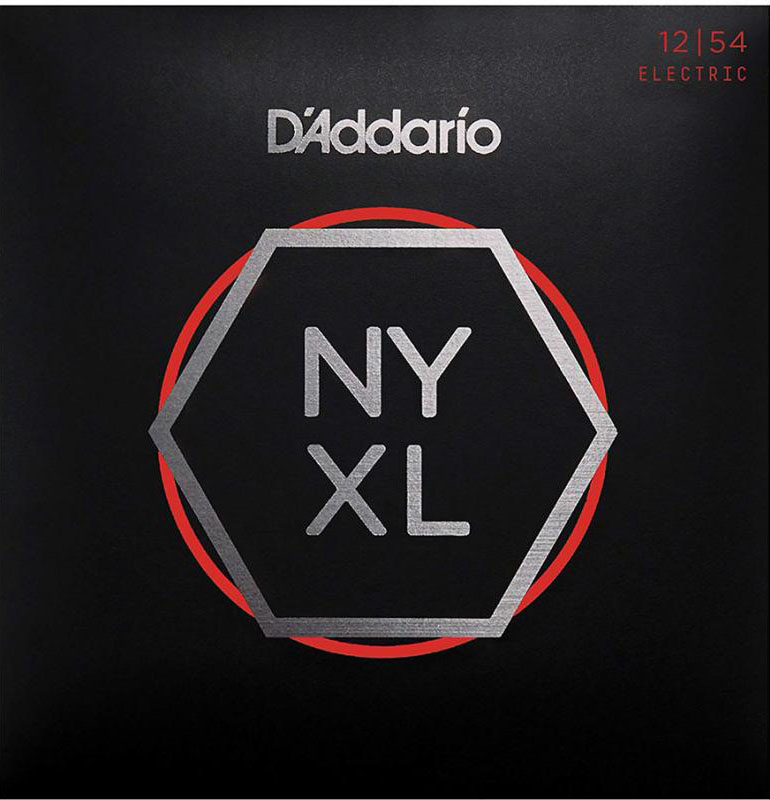 Струни для електрогітари 6 шт D'Addario NYXL1254 Nickel Wound Heavy Electric Guitar Strings 12/54