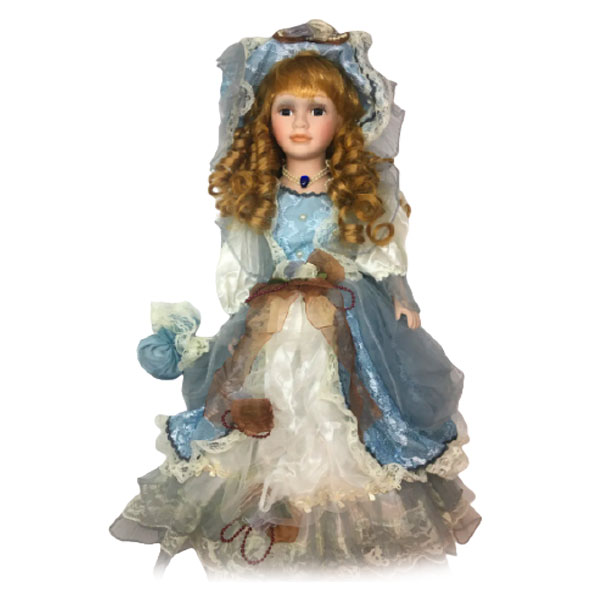 Лялька сувенірна порцелянова колекційна Лілія Vintage Doll SK15944