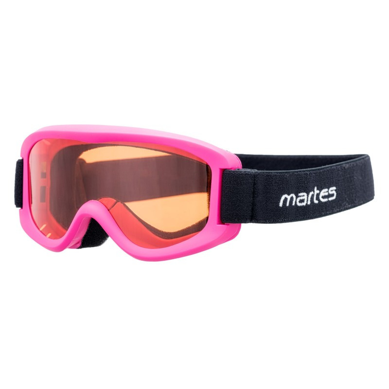 Маска горнолыжная детская Martes Slope JR S2 Orange Mirror Розовый MTS1273-PNK
