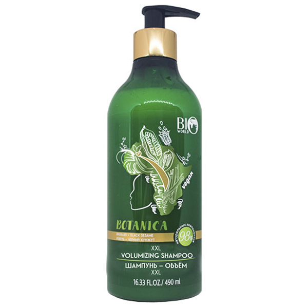 Шампунь BioWorld Botanica XXL для об'єму волосся 490 мл (Qxpv90153)