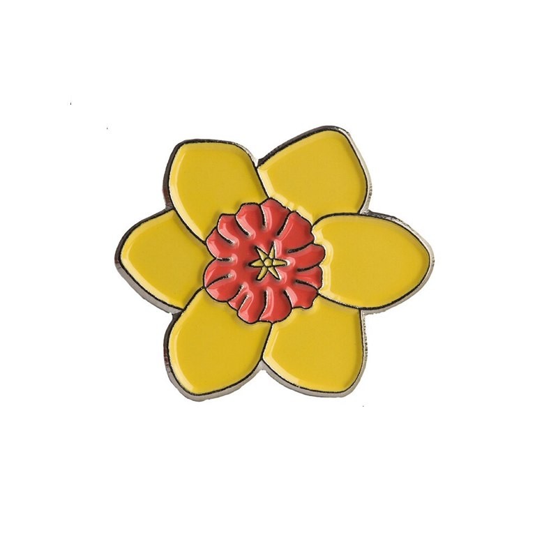 Значок BROCHE Нарцисс жёлтый BRGV113422