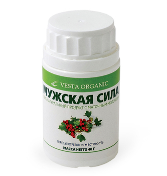 Комплекс Vesta Organic Чоловіча сила 40 г