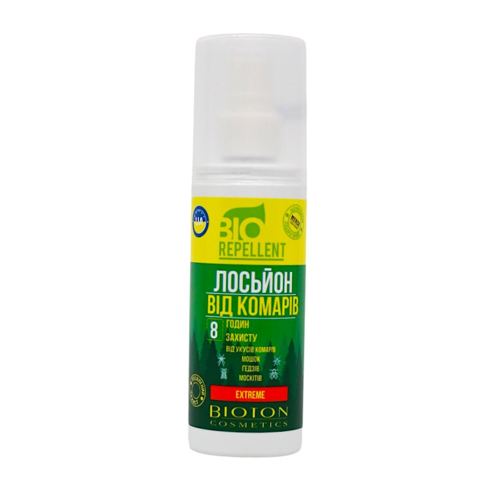 Лосьон от комаров Bioton Cosmetics 8 часов защиты Extreme 100 мл