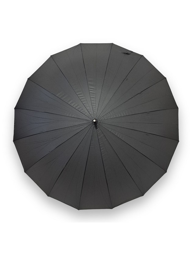Зонт-трость мужской полуавтомат Eso Fecske SW1669 16 спиц Черный