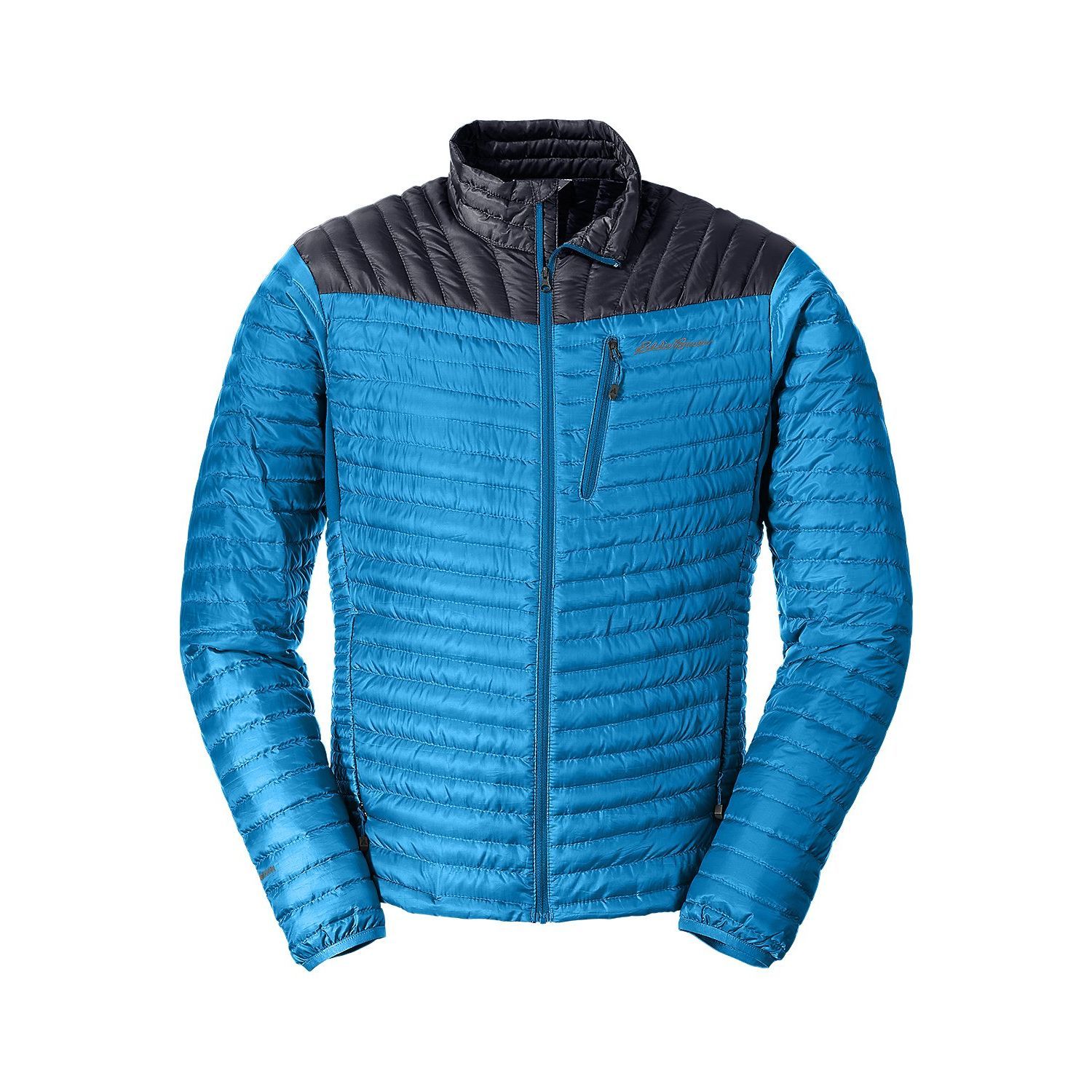 Куртка Eddie Bauer Mens MicroTherm StormDown Jacket L Блакитний (0848WV-L)