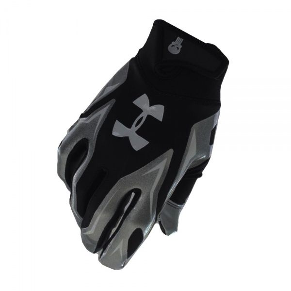Рукавички Under Armour Alter Ego Punisher F4 Football Gloves Black S Чорний (1265095-S)