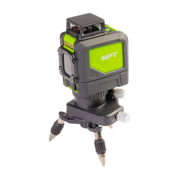 Уровень лазерный MPT PROFI H360+V 2 лазерные головки GREEN 0.3 мм/м 45 м тренога сумка MLL505