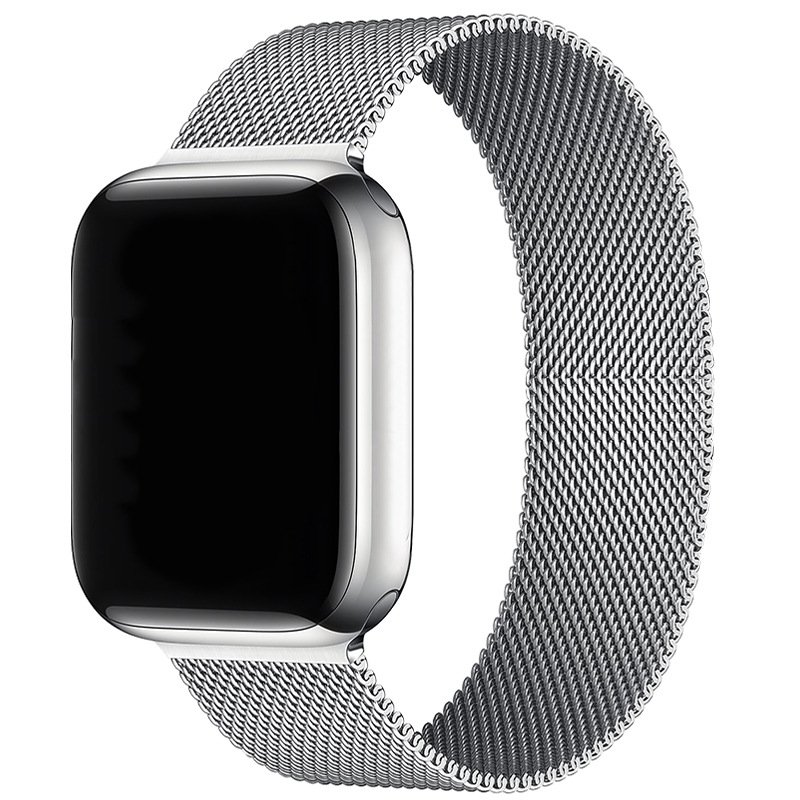 Ремінець металічний ANbeauty Apple Watch 42/44/45/49 mm Silver (AN0103073)