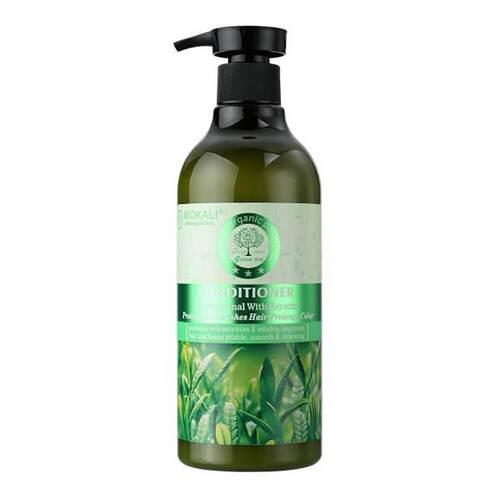 Кондиционер для волос против перхоти Wokali Prof Natural Organic Green Tea 550мл