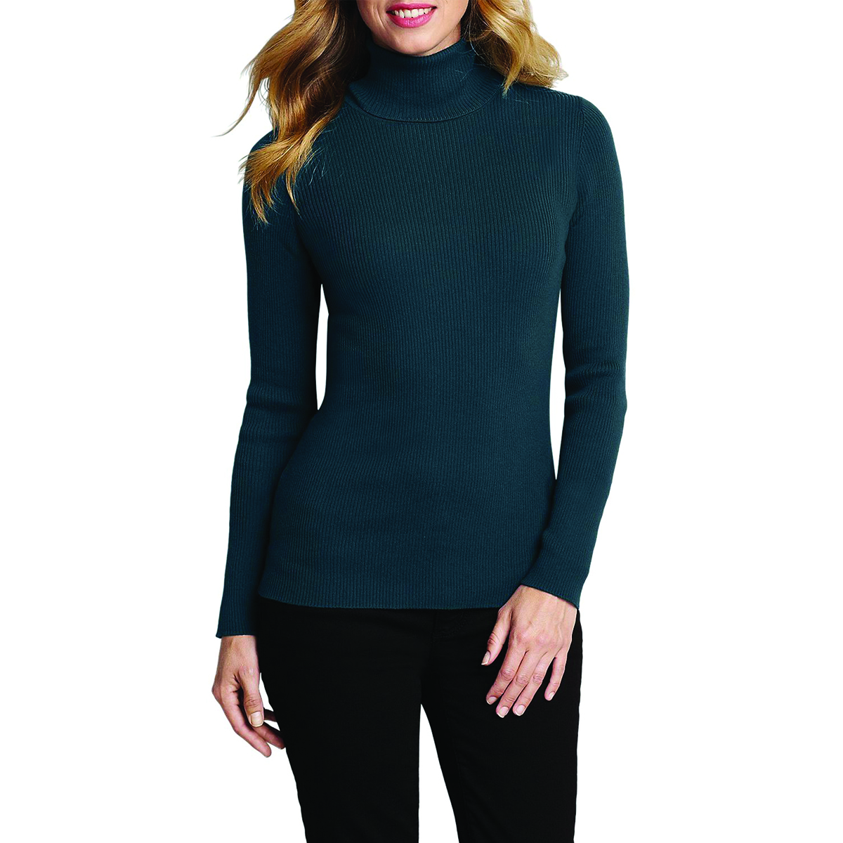Пуловер Eddie Bauer Women Medina Turtleneck Sweater NORDIC XL Зелений (1756NOR-XL)