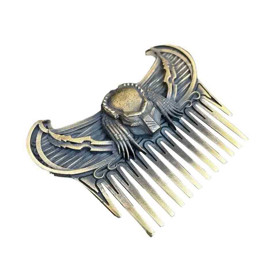 Гребінець для бороди з латуні ХІЖАК Gorillas Accessories