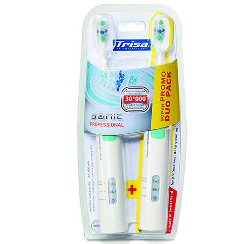 Электрическая зубная щетка Trisa Professional Sonic DUO 4664.0210