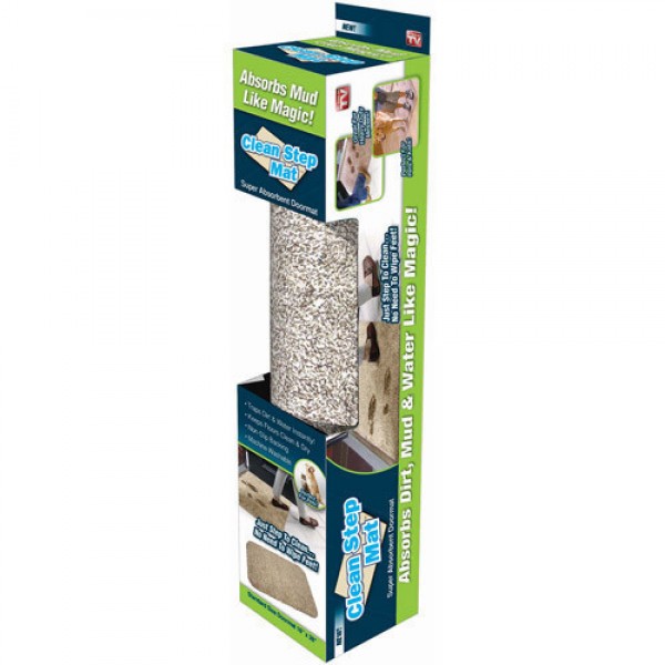 Килимок Clean Step Mat придверний Сірий (HbP050615)