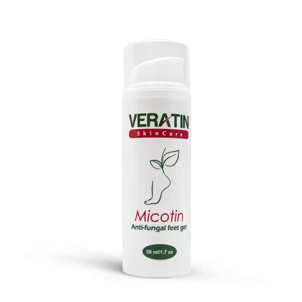 Гель Мікотін протигрибковий Micotin Anti-fungal Gel 50 мл Veratin