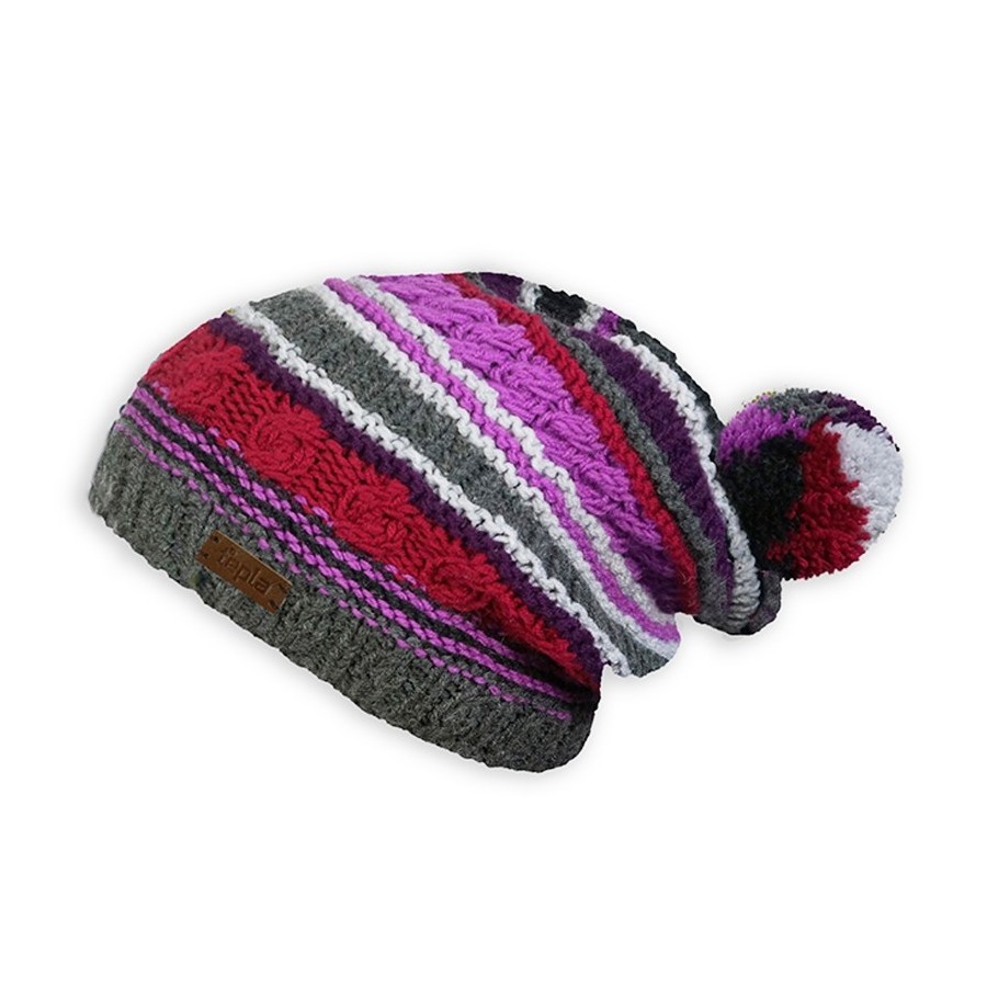 Шапка Tepla Mombasa One Size Черный-Розовый