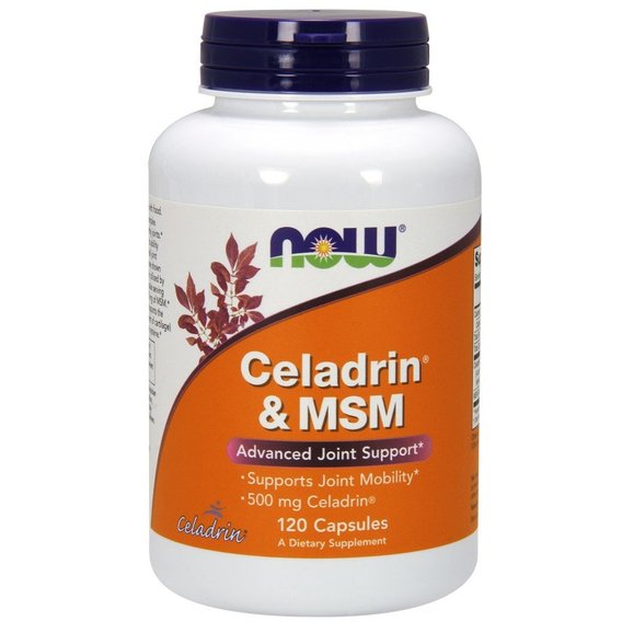 Комплекс для суставов NOW Foods Celadrin & MSM 500 mg 120 Caps