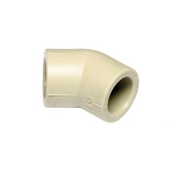 Колено (угол) PP-R Wavin Ekoplastik 40х45°