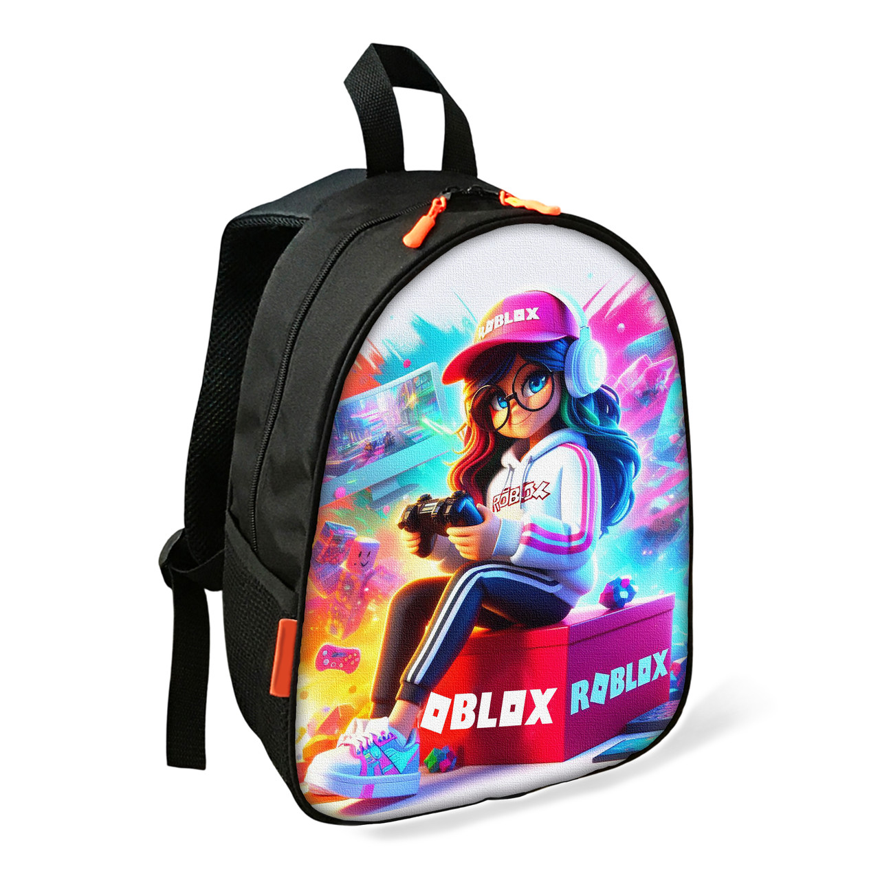 Дитячий шкільний рюкзак Roblox 34х27х13 см, водостійкий, різнокольоровий