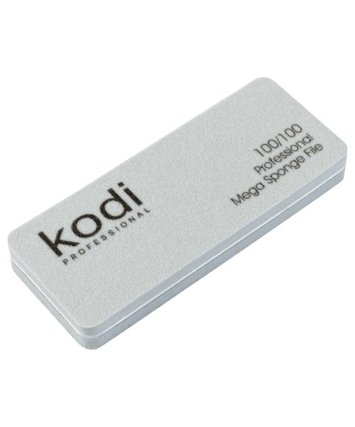Мини-пилка-бафф для ногтей прямоугольной формы Kodi Professional №169 100/100 (00-00065143)