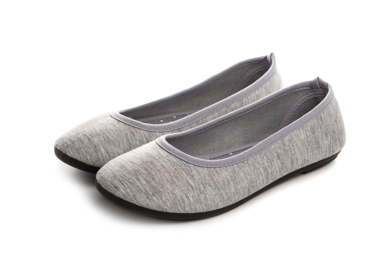 Балетки женские Pretty shoes 39 Grey