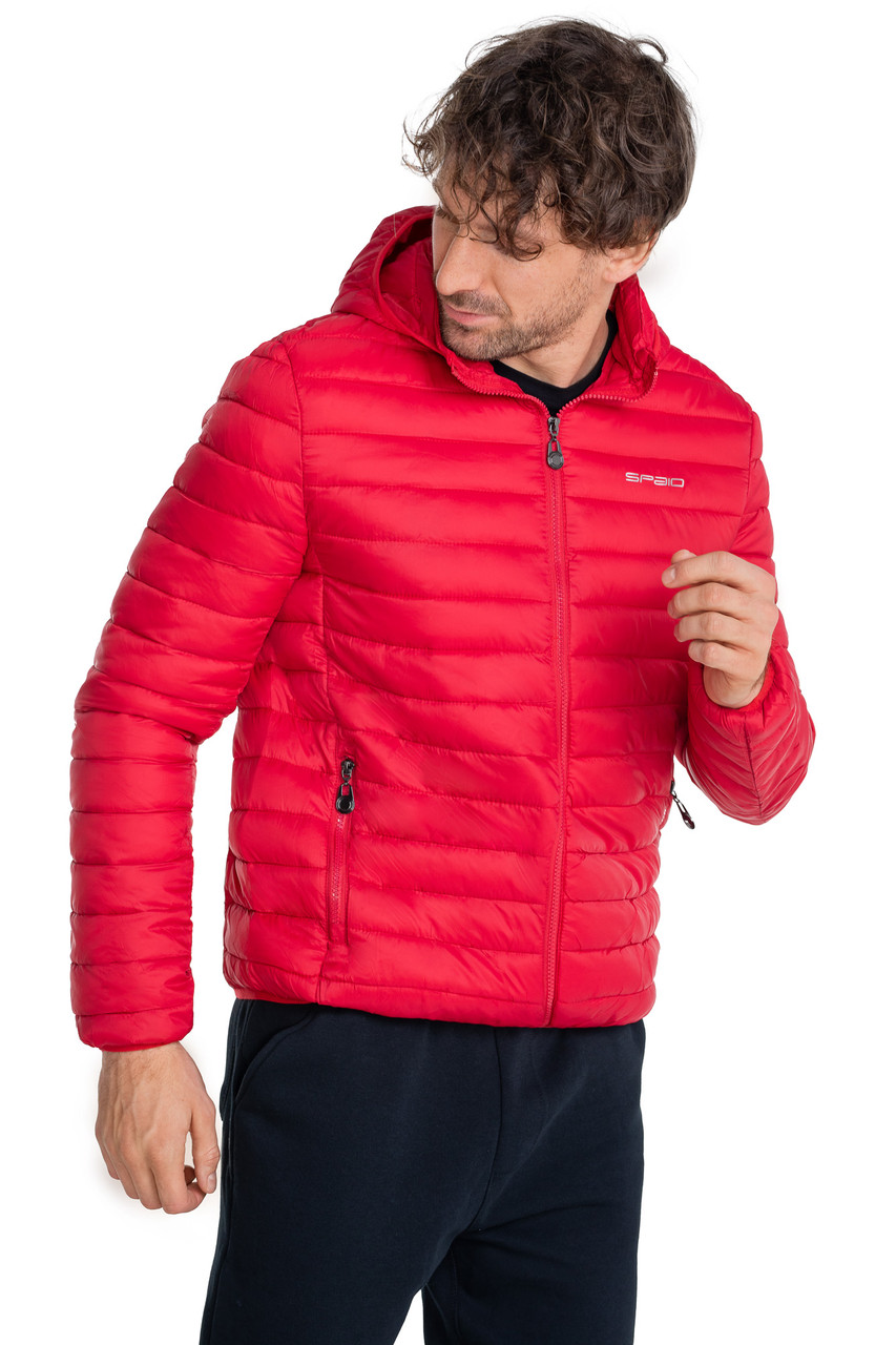 Мужская куртка демисезонная Spaio Сlassic HZ01 S Red SP-HZ01CL-RD-S