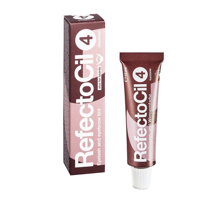 Фарба для брів та вій RefectoCil Augenbrauen und Wimpernfarbe 4.0 chestnut