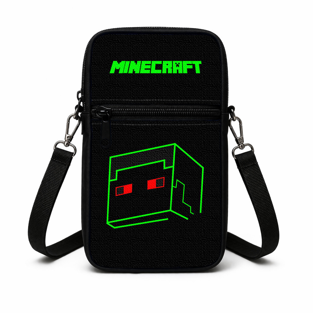 Дитяча сумка через плече з принтом Minecraft 19×10×5 см — арт. 3015352163