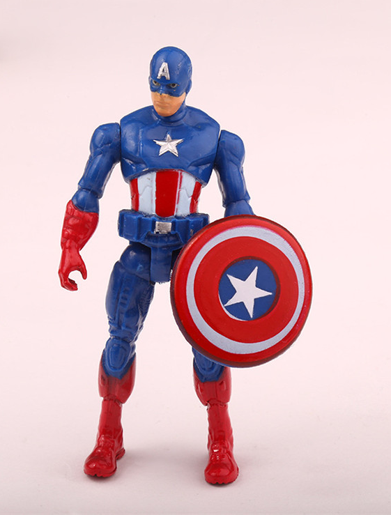 Фігурка SUNROZ Avengers Капітан Америка 10.5 см (SUN1425)