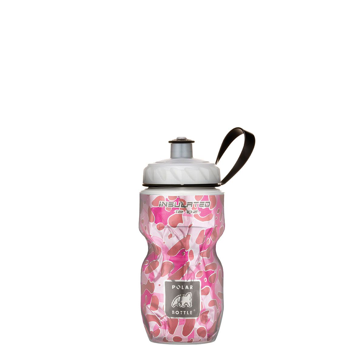 Пляшка Polar Bottle Graph Pink Leopard 12oz (IB12GRPL)