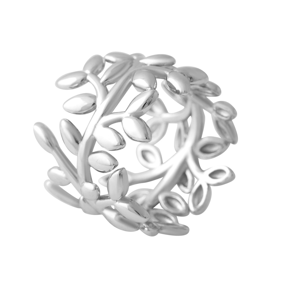 Срібна каблучка SilverBreeze без каміння (2056676) 18 розмір