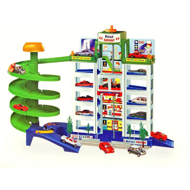 Детский игровой набор Мега Парковка FDEMIYRH Разноцветный (gab_krp240TBWT7)