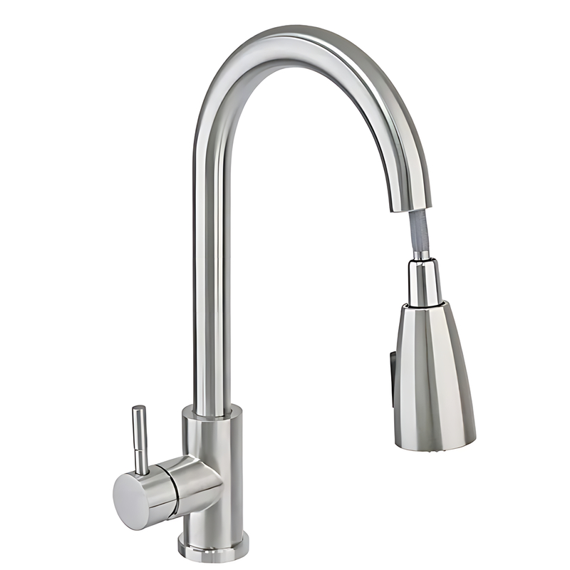 Смеситель для кухни Haiba SUS 014 Хром (HB3898)