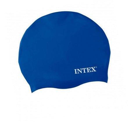 Шапочка для плавания Intex синяя