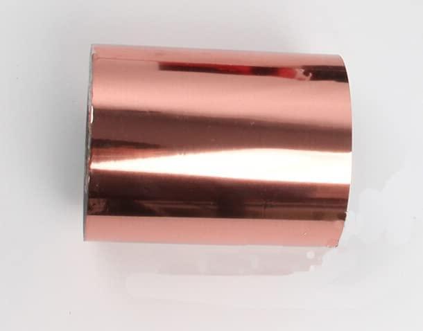 Фольга розовое золото для горячего тиснения STAR 0,1 х 10 м
