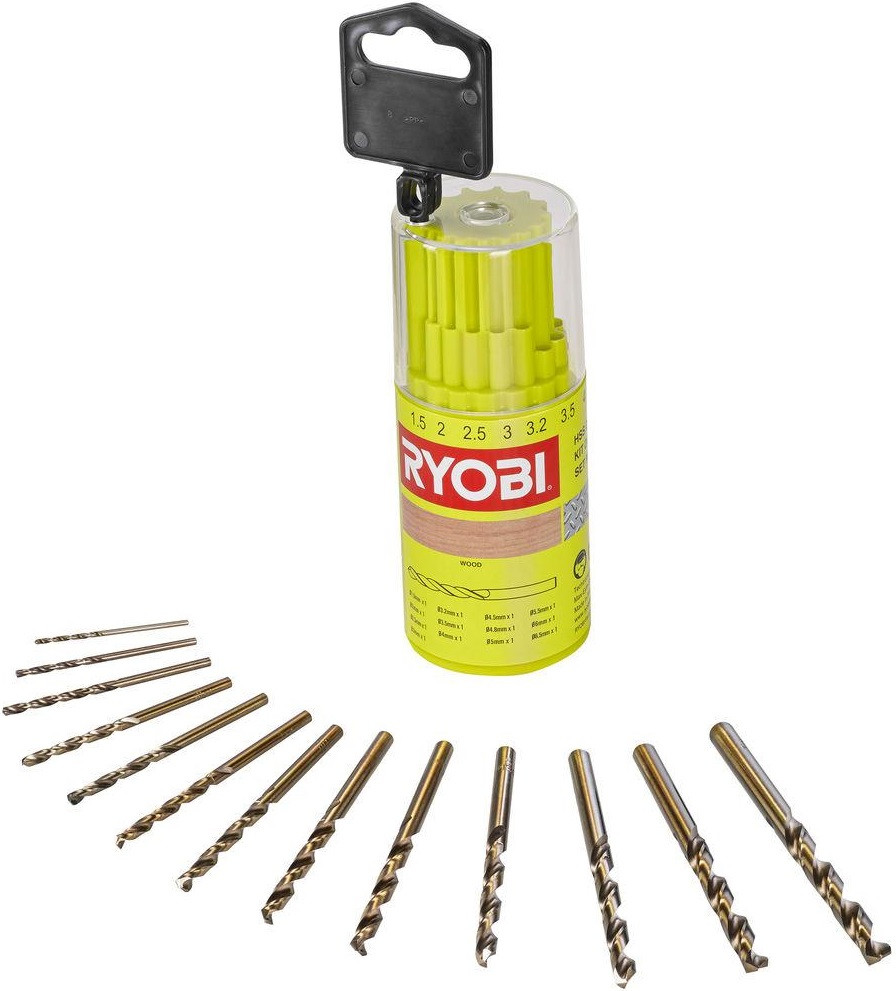 Набор сверл по металлу RYOBI RAK13HSS 13 шт iz16596