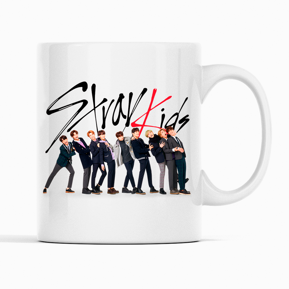 Чашка Кавун Група Stray Kids 320 мл Білий (К001708)